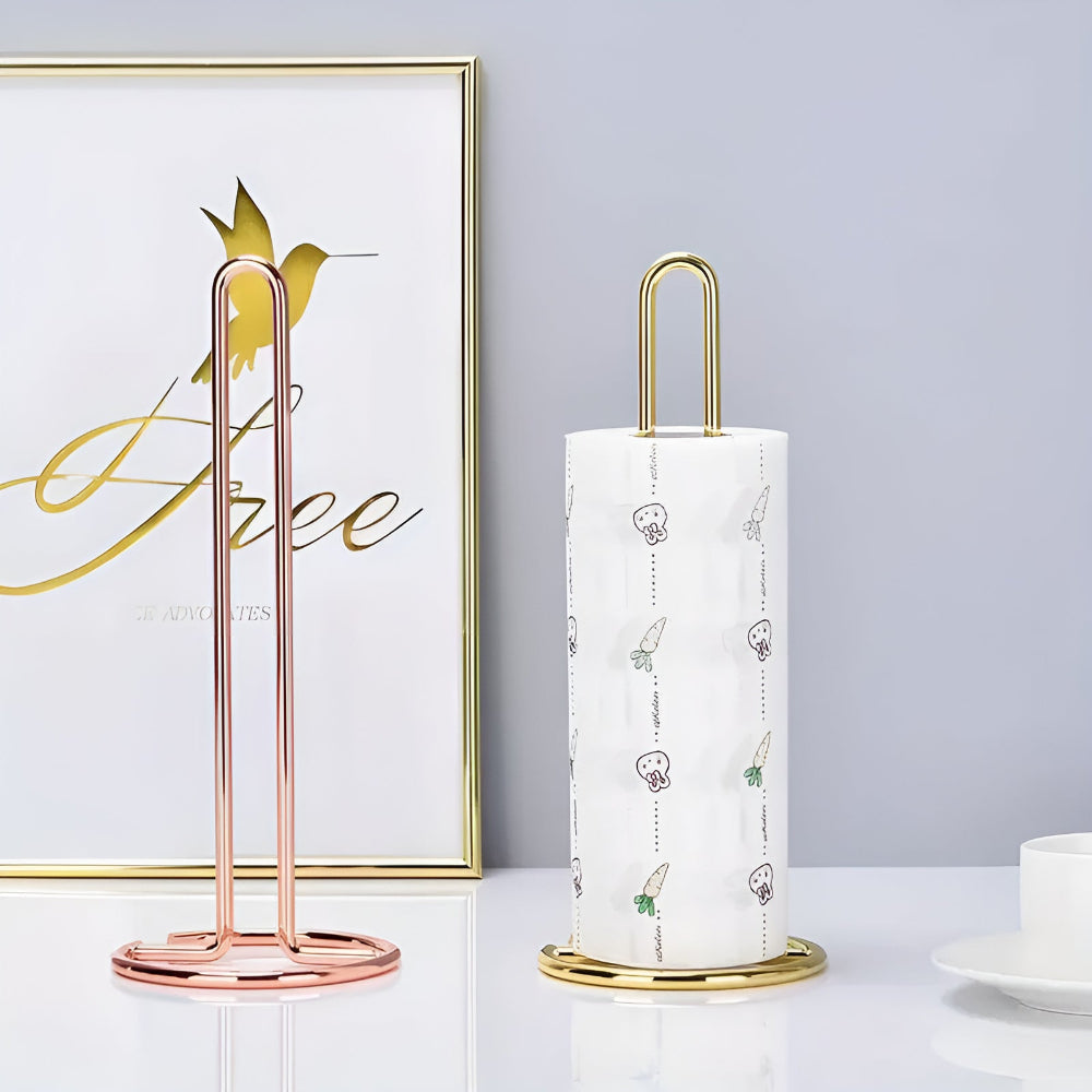 Sleek Iron Tissue Roll Holder 3