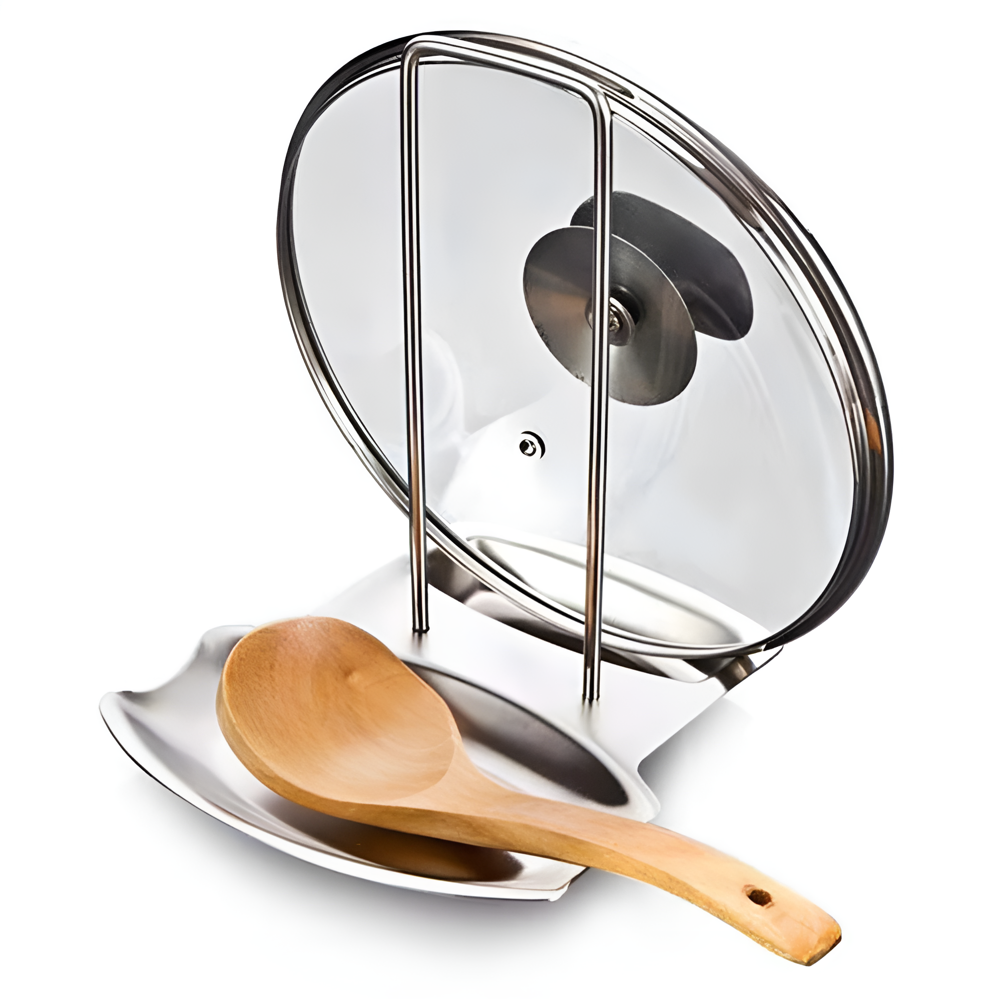 Sleek Pot Lid Holder Rack 1