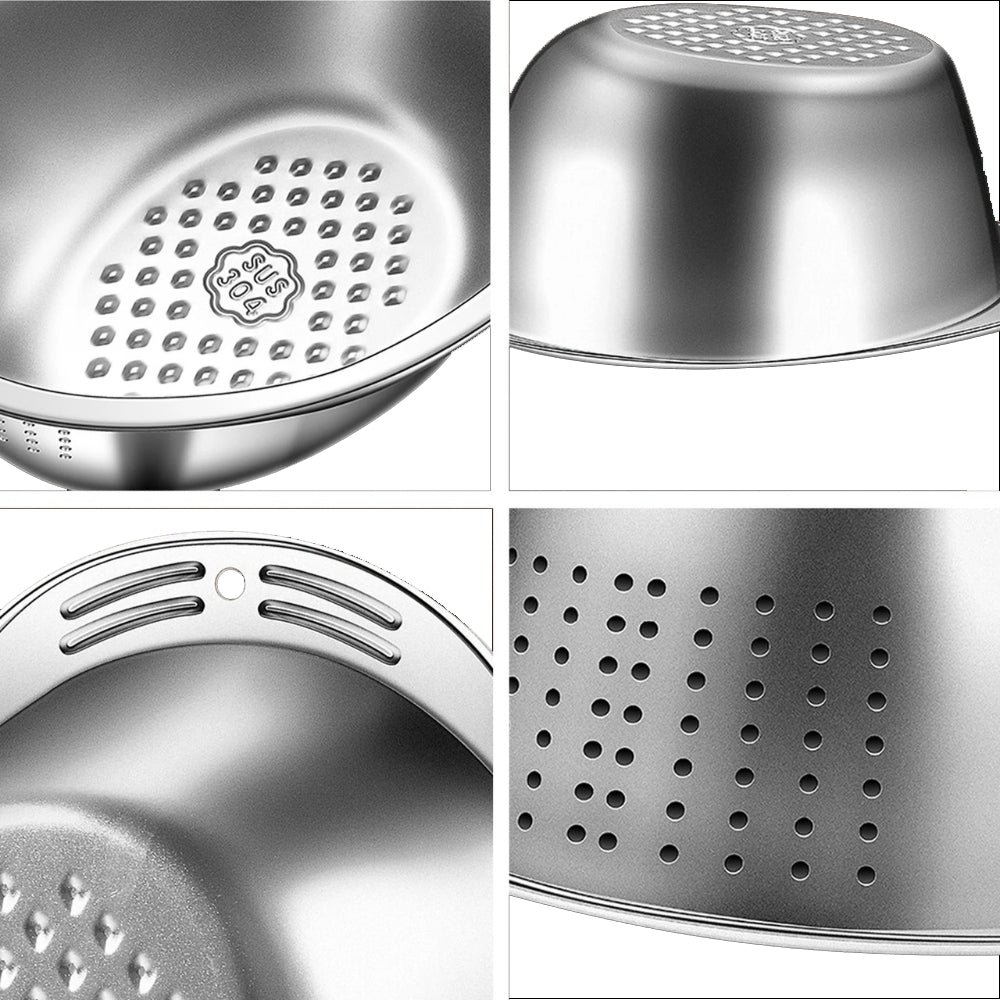 Smart Drain Food Mesh Colander 2