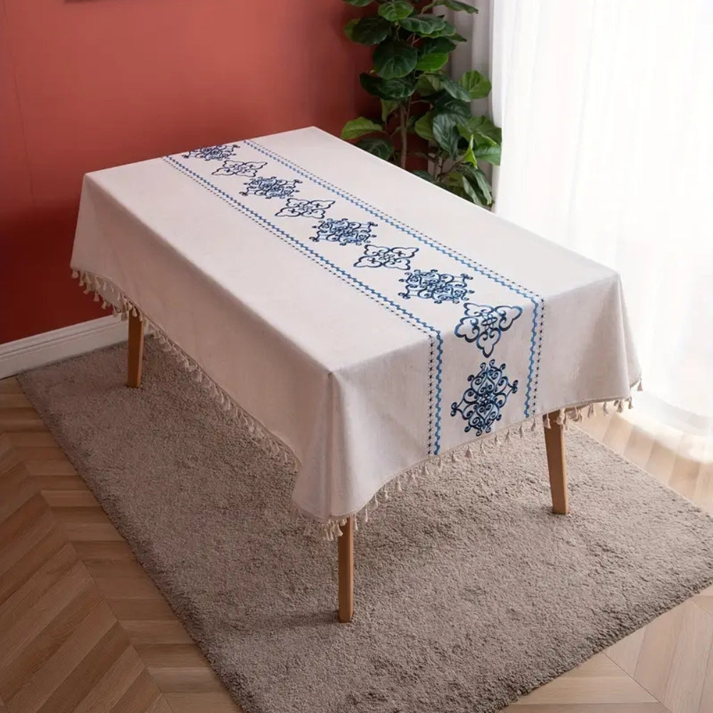 Sorella Luxe Embroidered Tablecloth 2