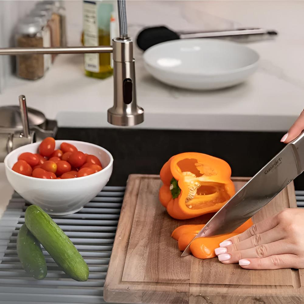 Stainless Steel Dish Drying Rolling Rack 7