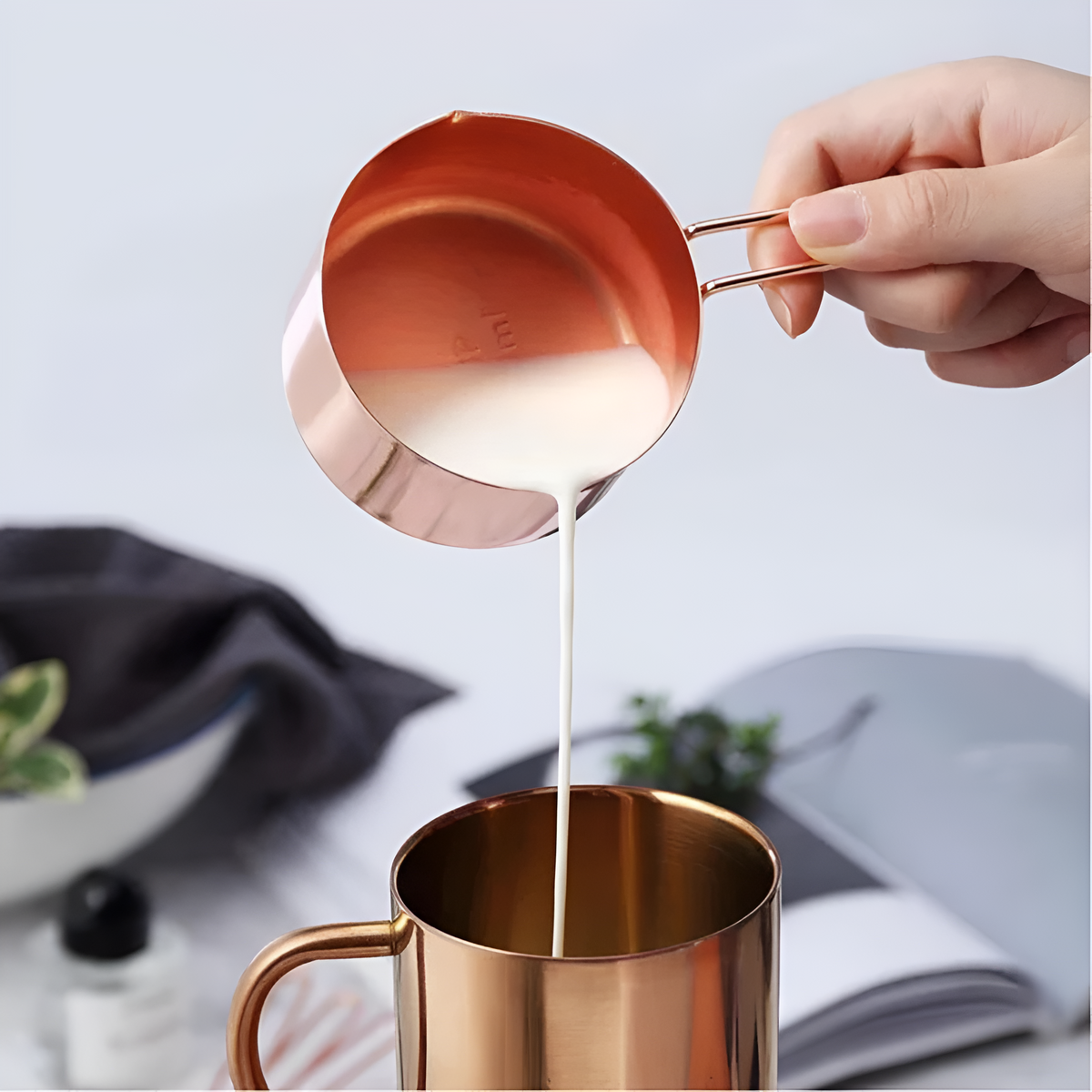 Stainless Steel Measuring Cup | 4Pcs Set 7