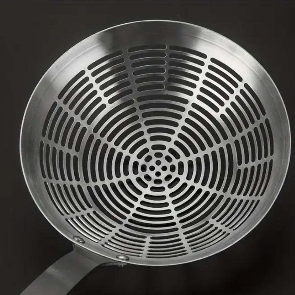 Stainless Steel Wooden Strainer Ladle 6