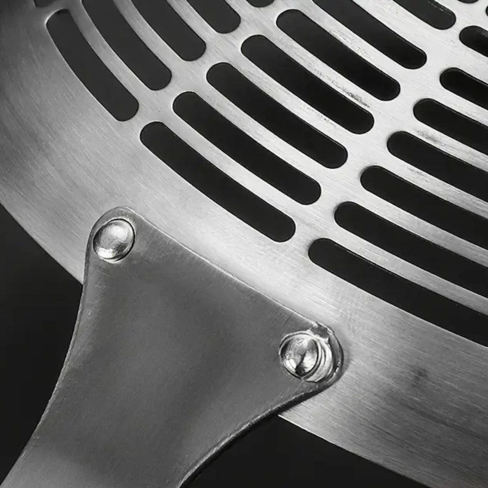 Stainless Steel Wooden Strainer Ladle 7