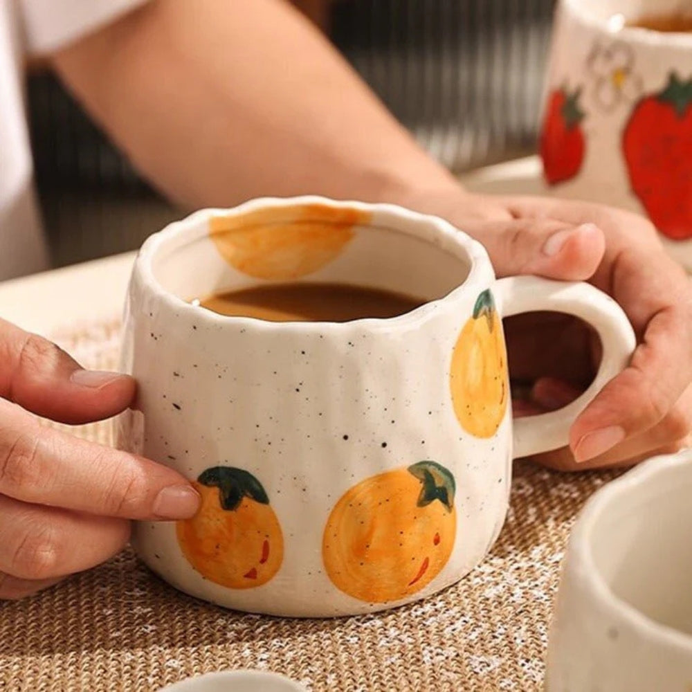 Sunny Fruit Ceramic Coffee Mug Collection 7