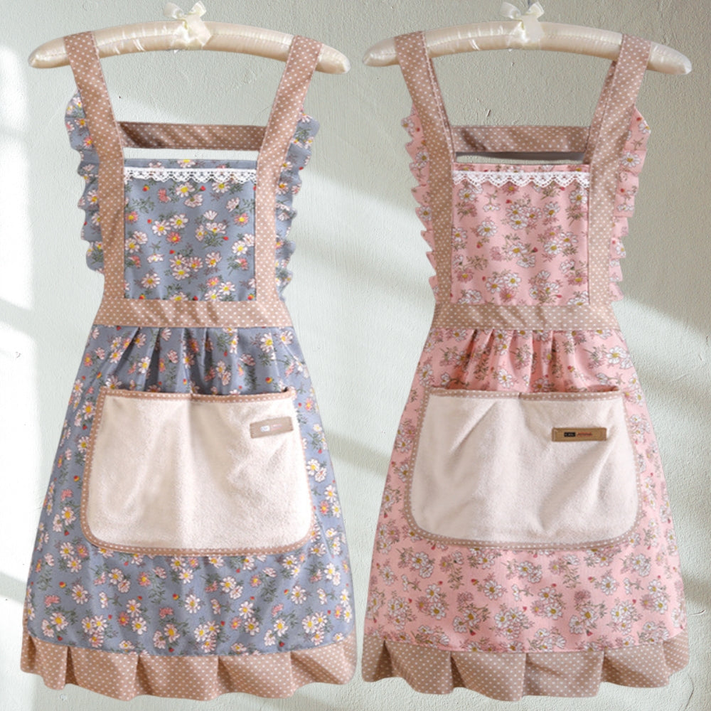 Sweet Flora Kitchen Apron 1