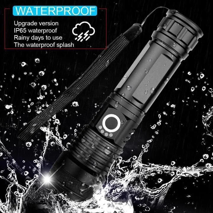 Tactical Flashlight | 90,000 Lumens with Zoom Functionality | Durable Aluminum Alloy for Outdoor Adventures 3