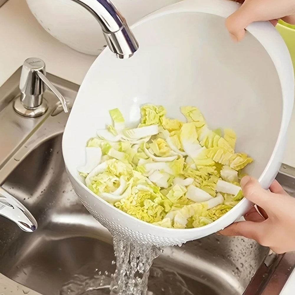 Terra Flow Wash & Drain Colander 4
