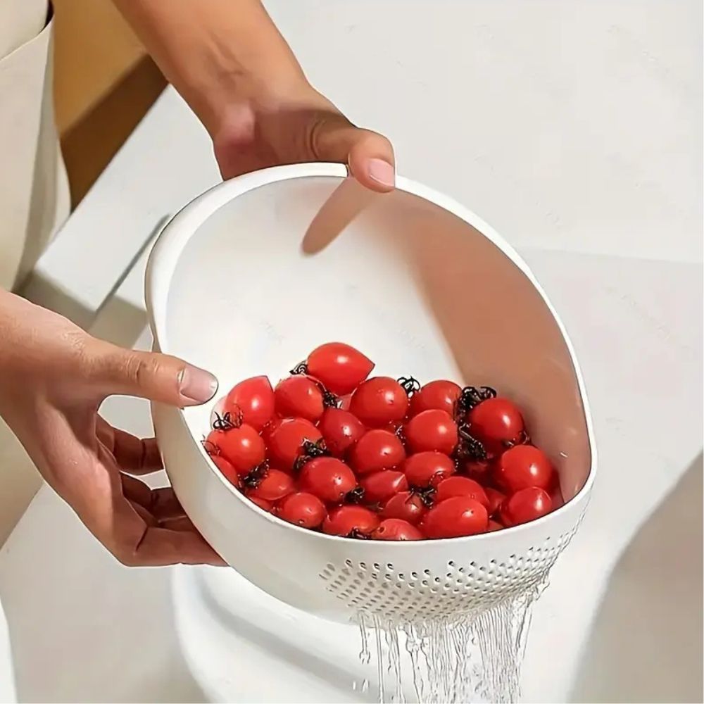 Terra Flow Wash & Drain Colander 7