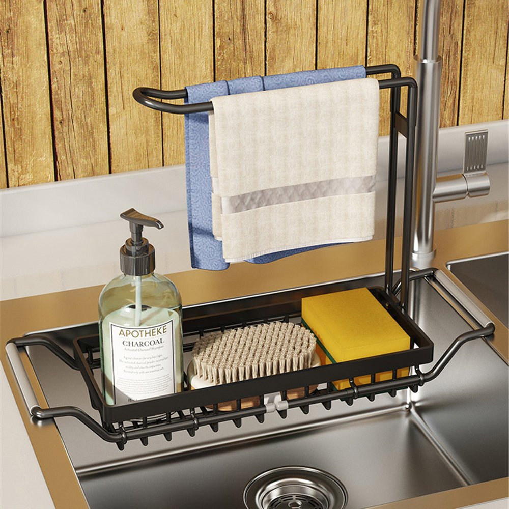 Adjustable Storage Shelf For The Sink - Professional Kitchen | Time Saving | Durable