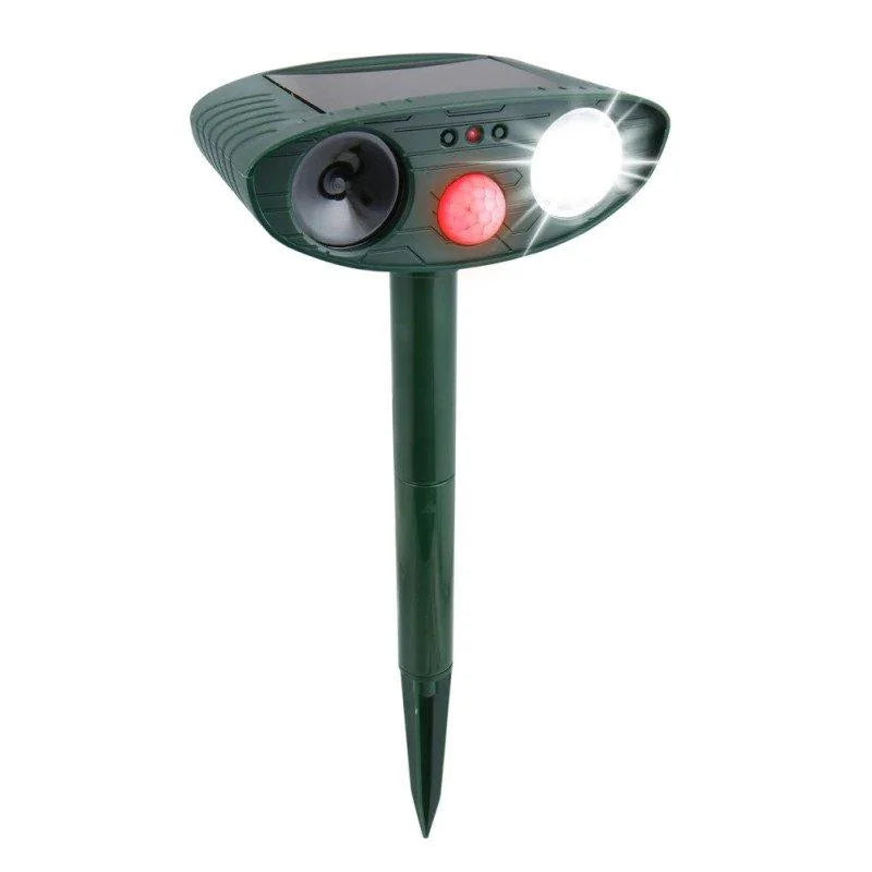 Ultrasonic Deer Repeller | Solar Powered Motion Sensor Device | Humane Animal Deterrent for Gardens and Lawns 1