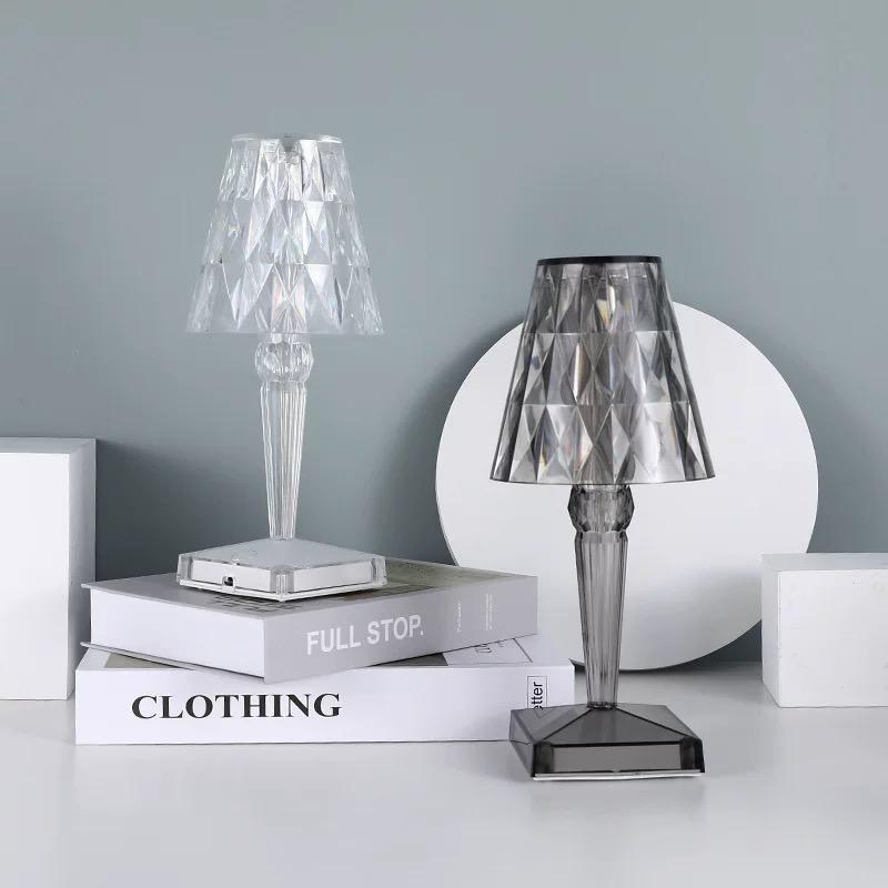 Crystal-Effect Table Lamp | Sparkling Ambient Light