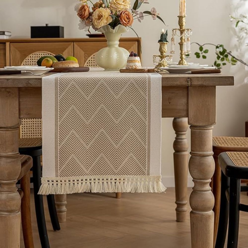 Zigzag Loom Table Runner 2