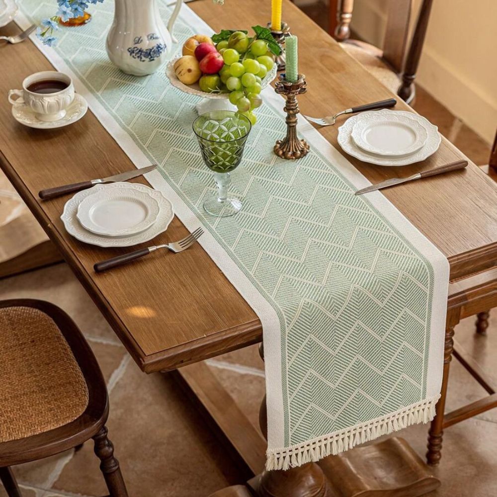 Zigzag Loom Table Runner 7