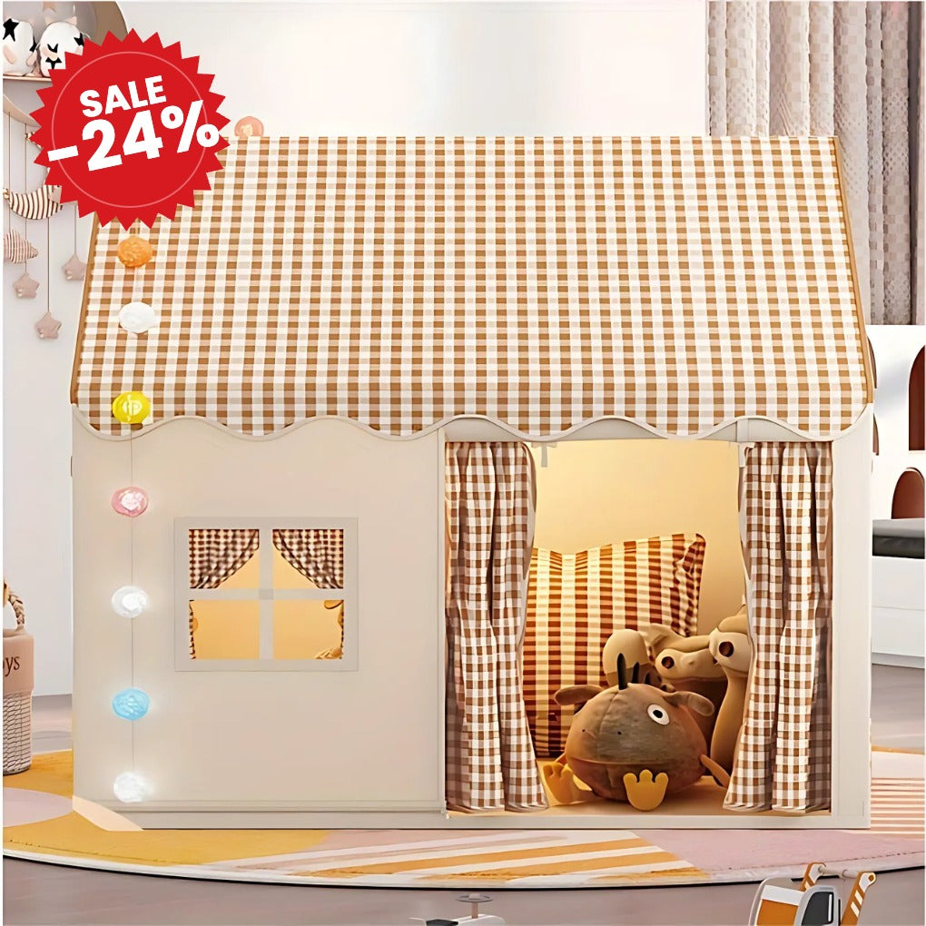 Indoor Outdoor Kids Playhouse Tent - SALE -24%