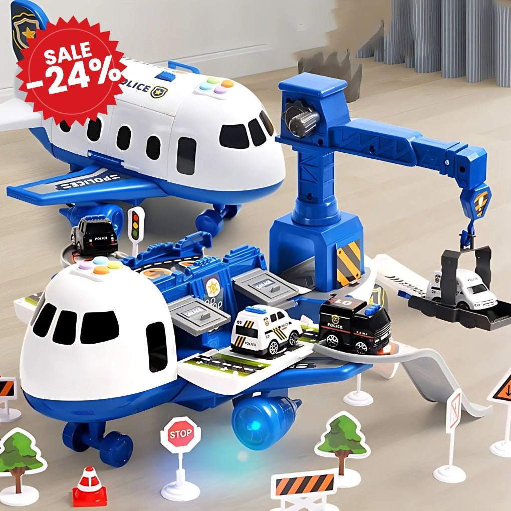 Deformable Storage Passenger Plane Toy - SALE -24%