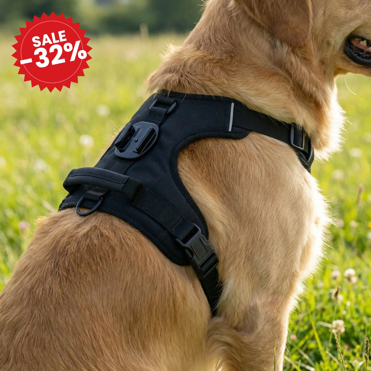 Adjustable Dog Action Camera Harness - SALE -32%