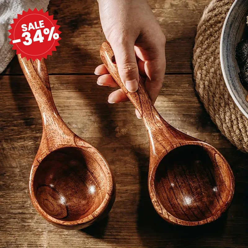 Large Wooden Multi-Purpose Scoop- 1pc - SALE -34%