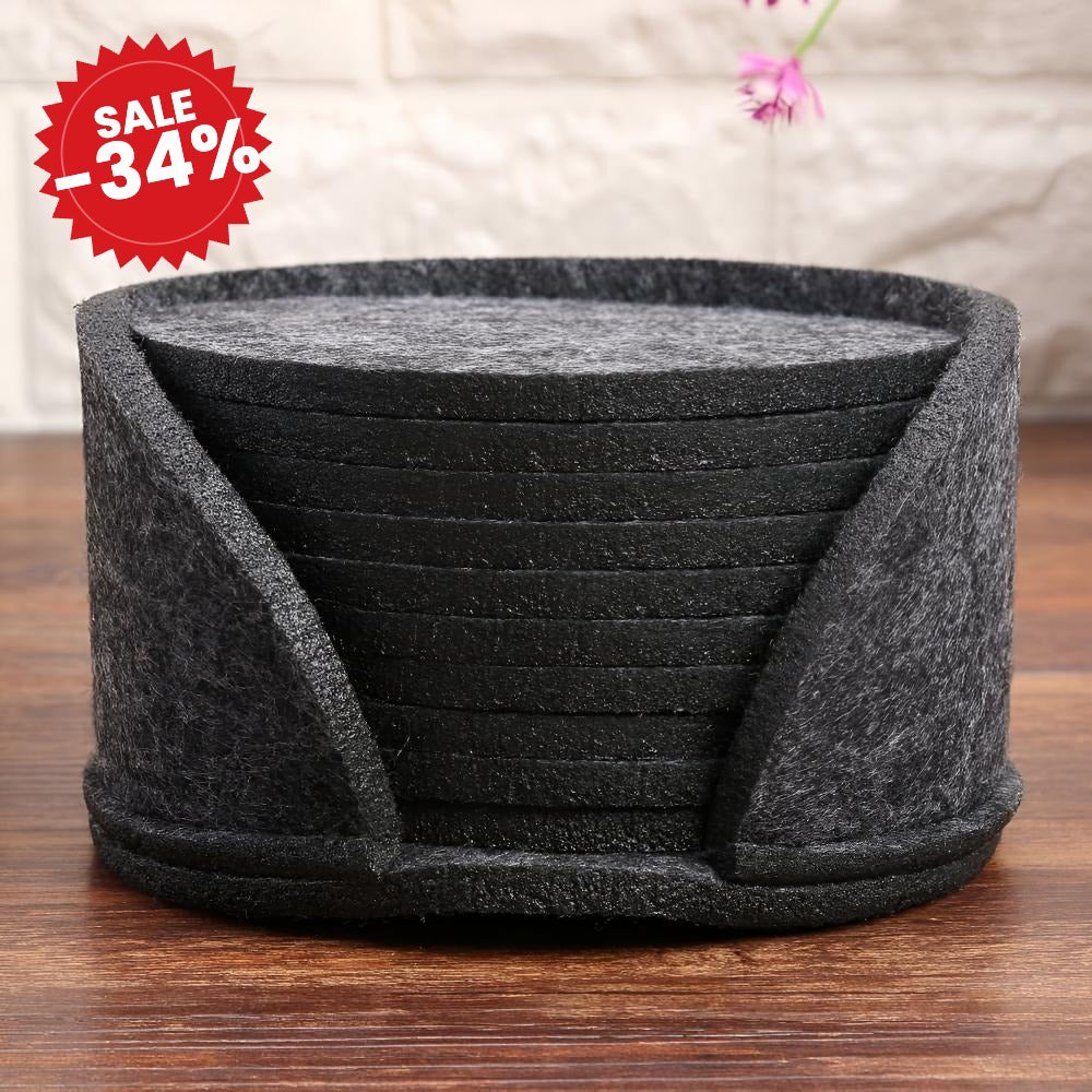 Premium Felt Coaster Set - SALE -34%