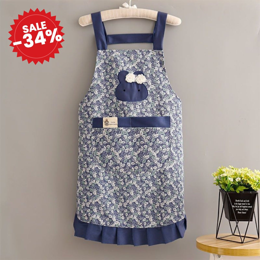 Petal Bunny Household Apron - SALE -34%