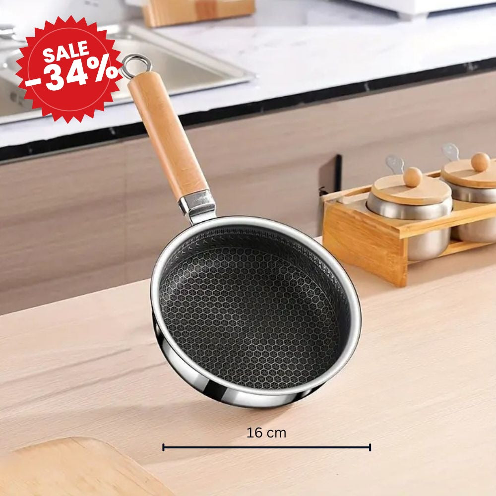 Nature Grip Stainless Steel Pan - SALE -34%