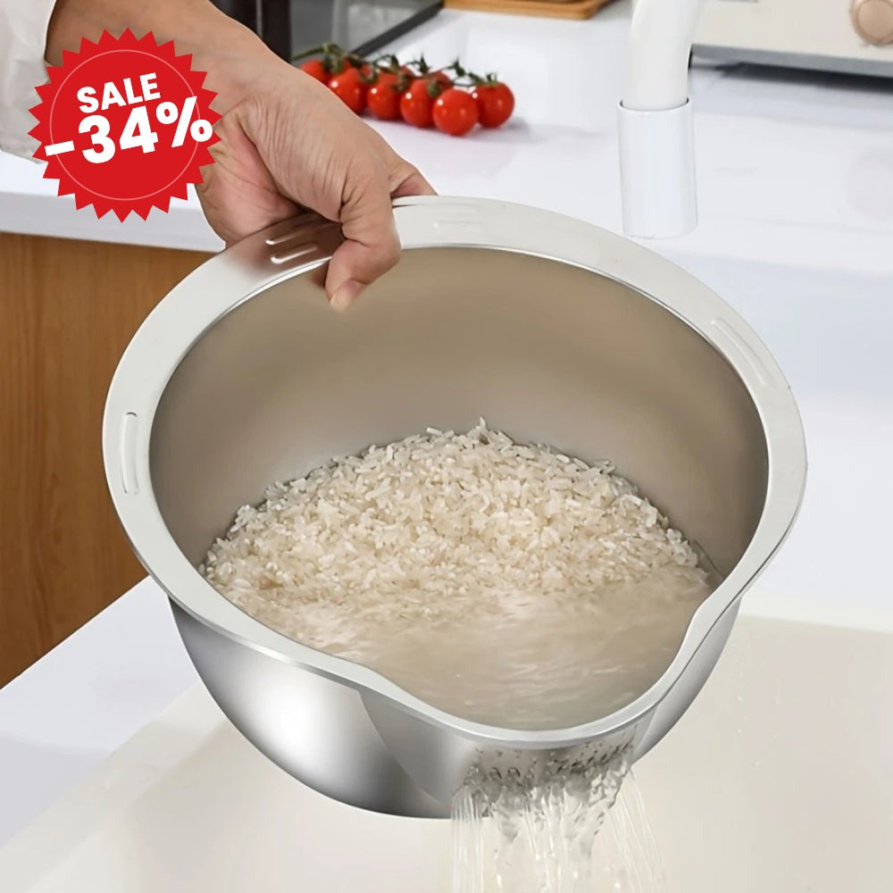 Smart Drain Food Mesh Colander - SALE -34%