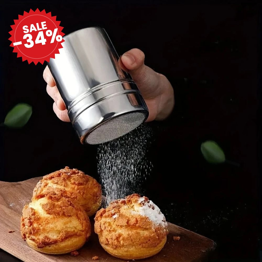 Silver Whirl Powder Shaker - SALE -34%