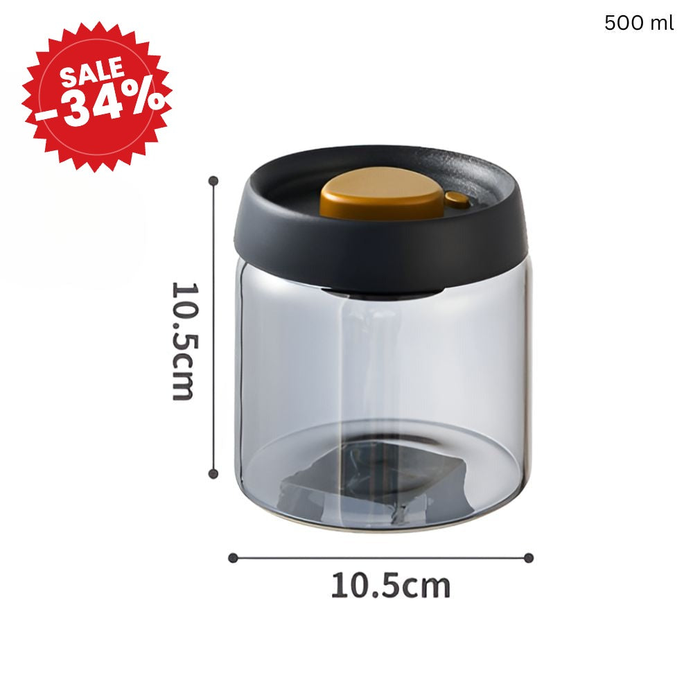 Aroma Vaccum Coffee Canister - SALE -34%