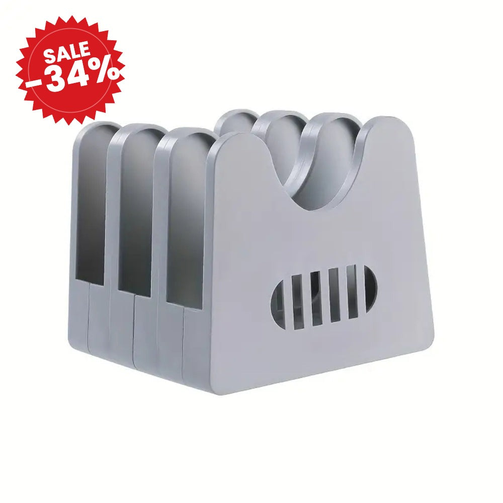 ABS Pot Lid and Utensils Storage Rack - SALE -34%
