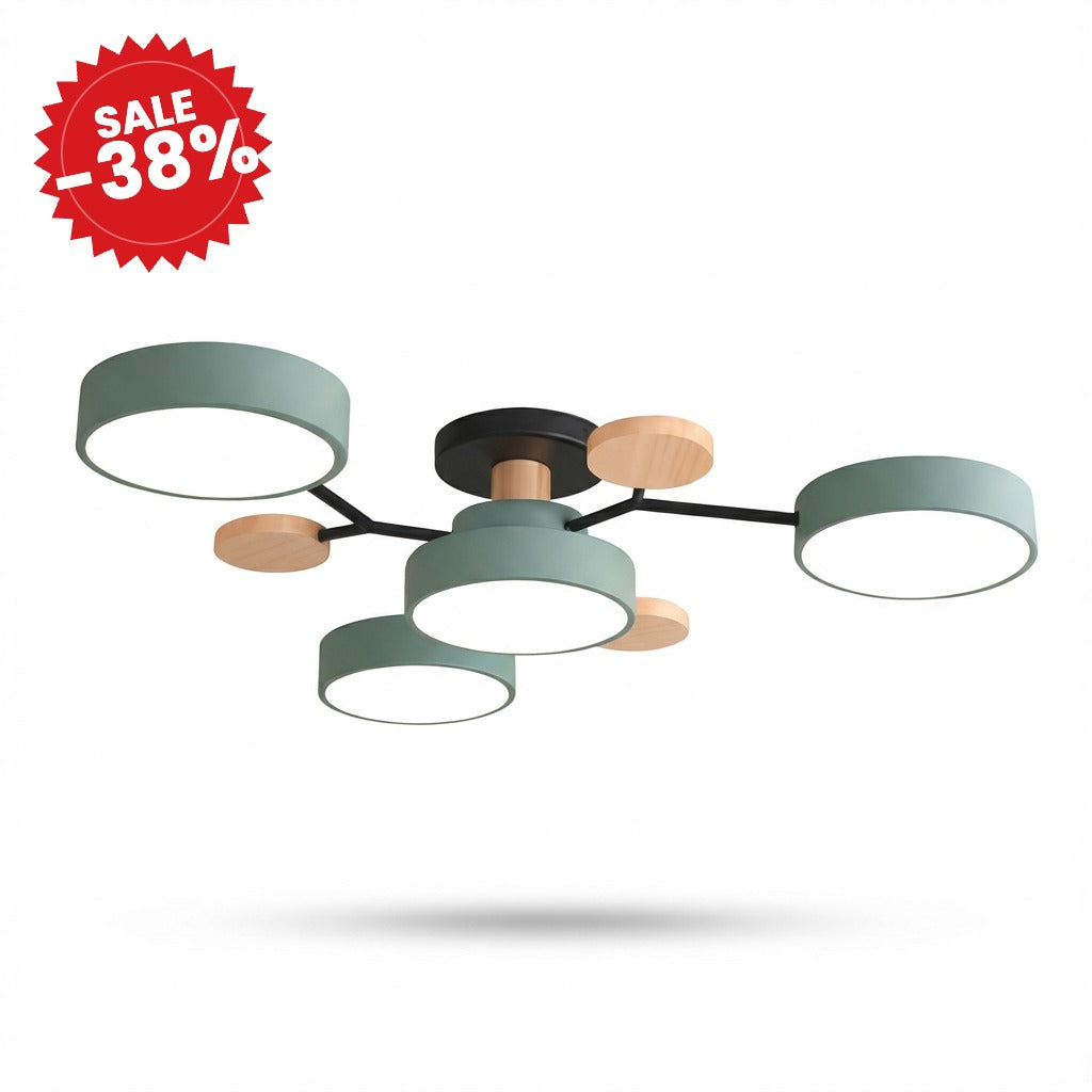 Naturalis | Organic Metal Ceiling Lamp - SALE -38%