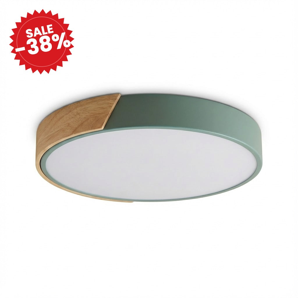 LioraWood | Modern LED Flush Mount Ceiling Light - SALE -38%