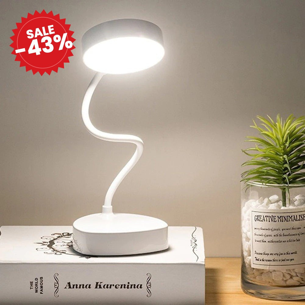 Bedside Reading Lamp | Flexible White LED Light - SALE -43%