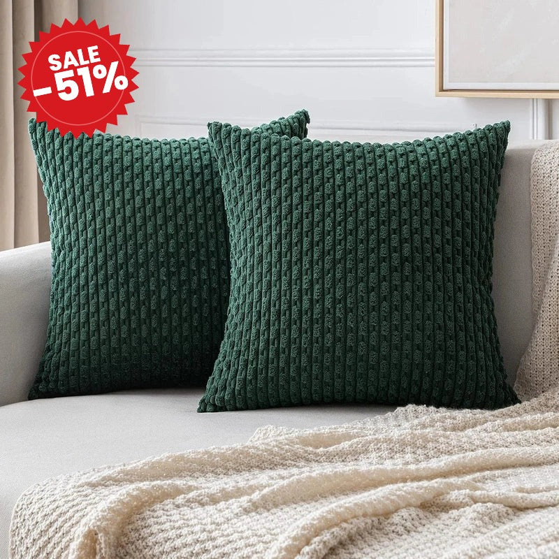 Cord Cushion Covers | Soft Ribbed Boho Texture - SALE -51%