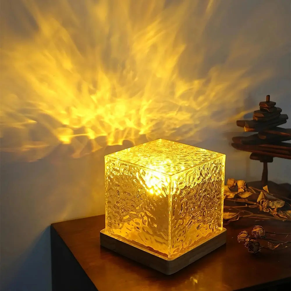 LED Cube Mood Light | Colour-Changing Lamp