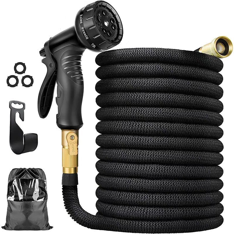 100FT Expandable Garden Water Hose - Chef Quality | Food Prep | Kitchen Tool