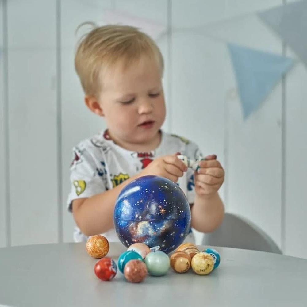 Solar System Planet Model Resin Display Set