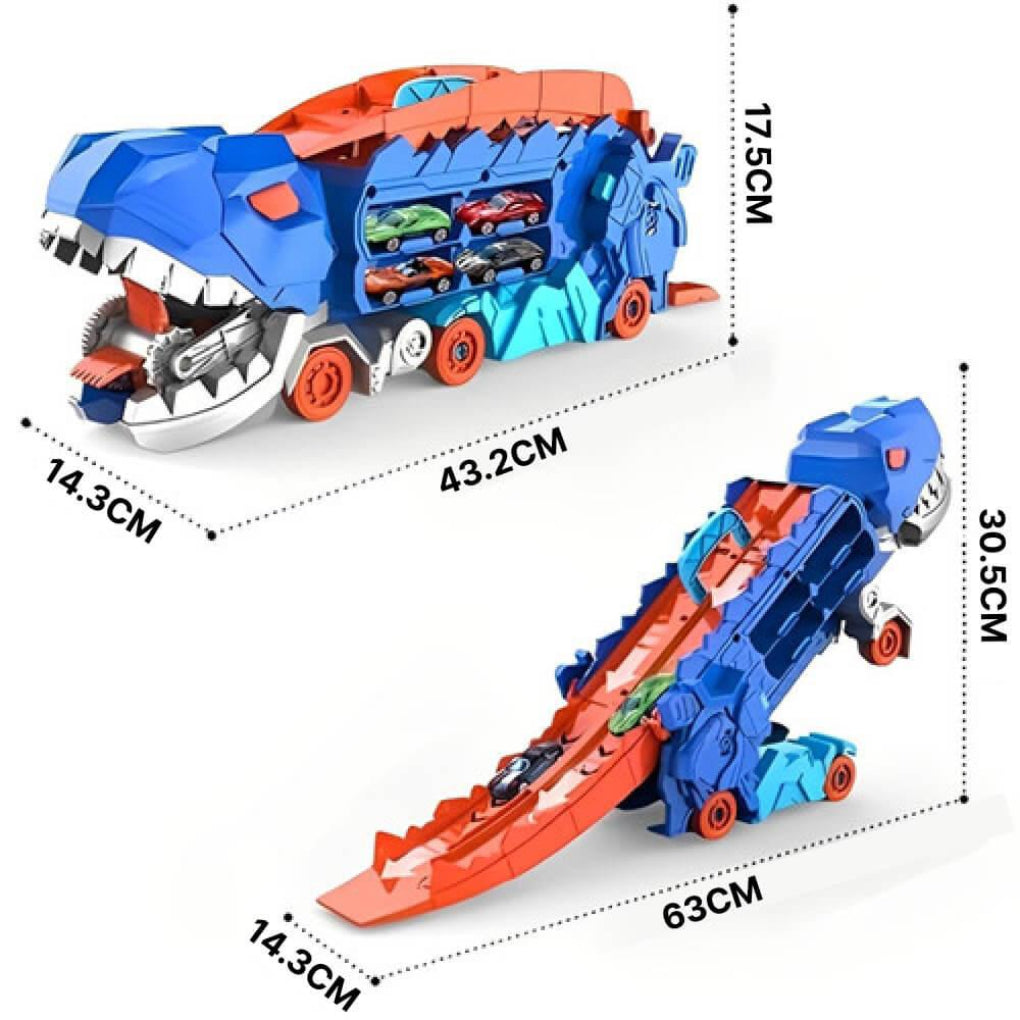 Dinosaur Truck 3-in-1 Toy Car & Transporter