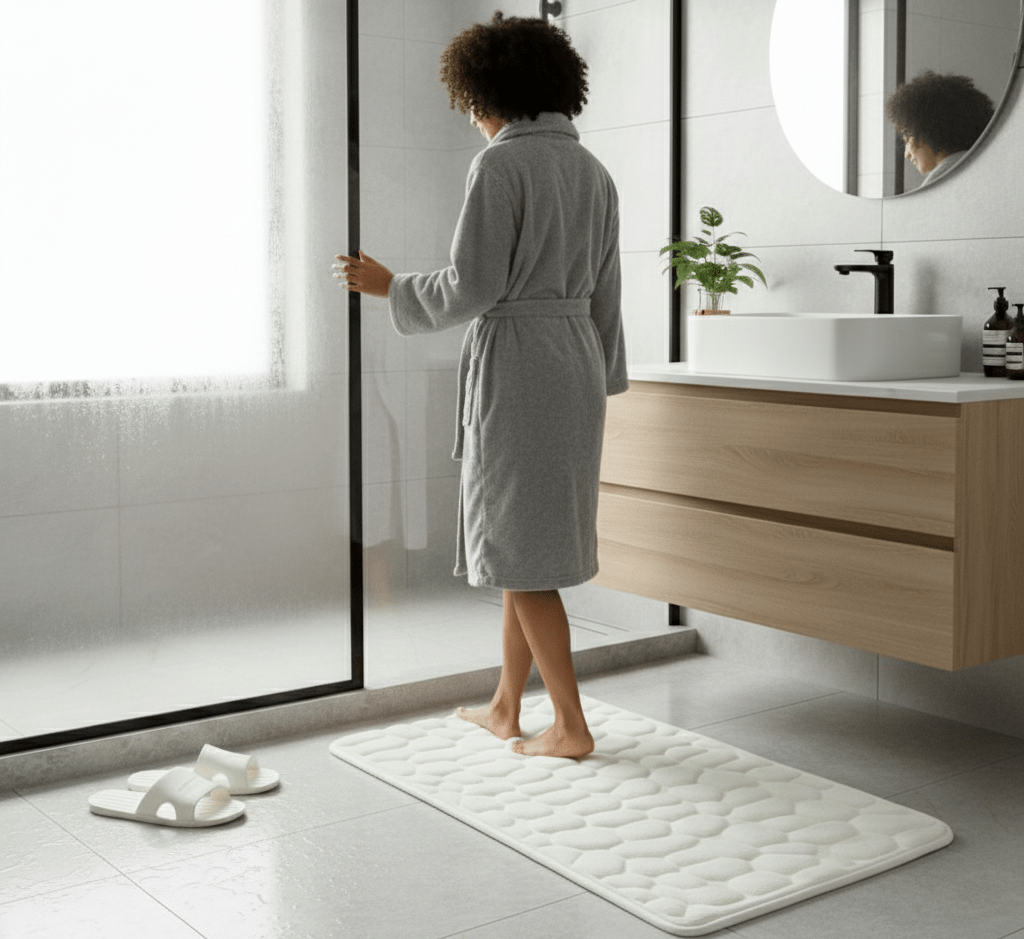 Memory Foam Bath Mat | Soft Fast-Drying Comfort