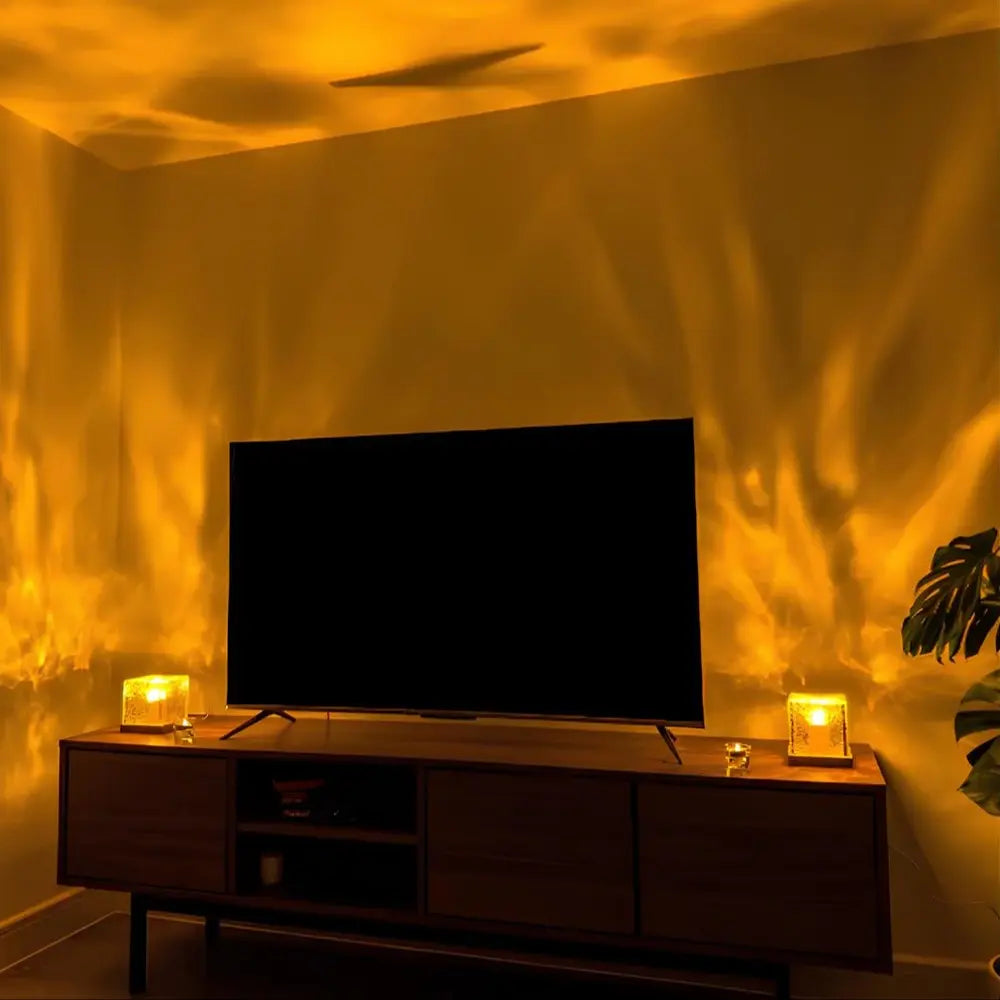 LED Cube Mood Light | Colour-Changing Lamp