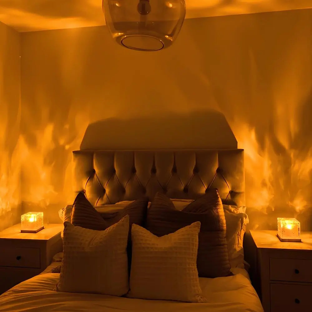 LED Cube Mood Light | Colour-Changing Lamp