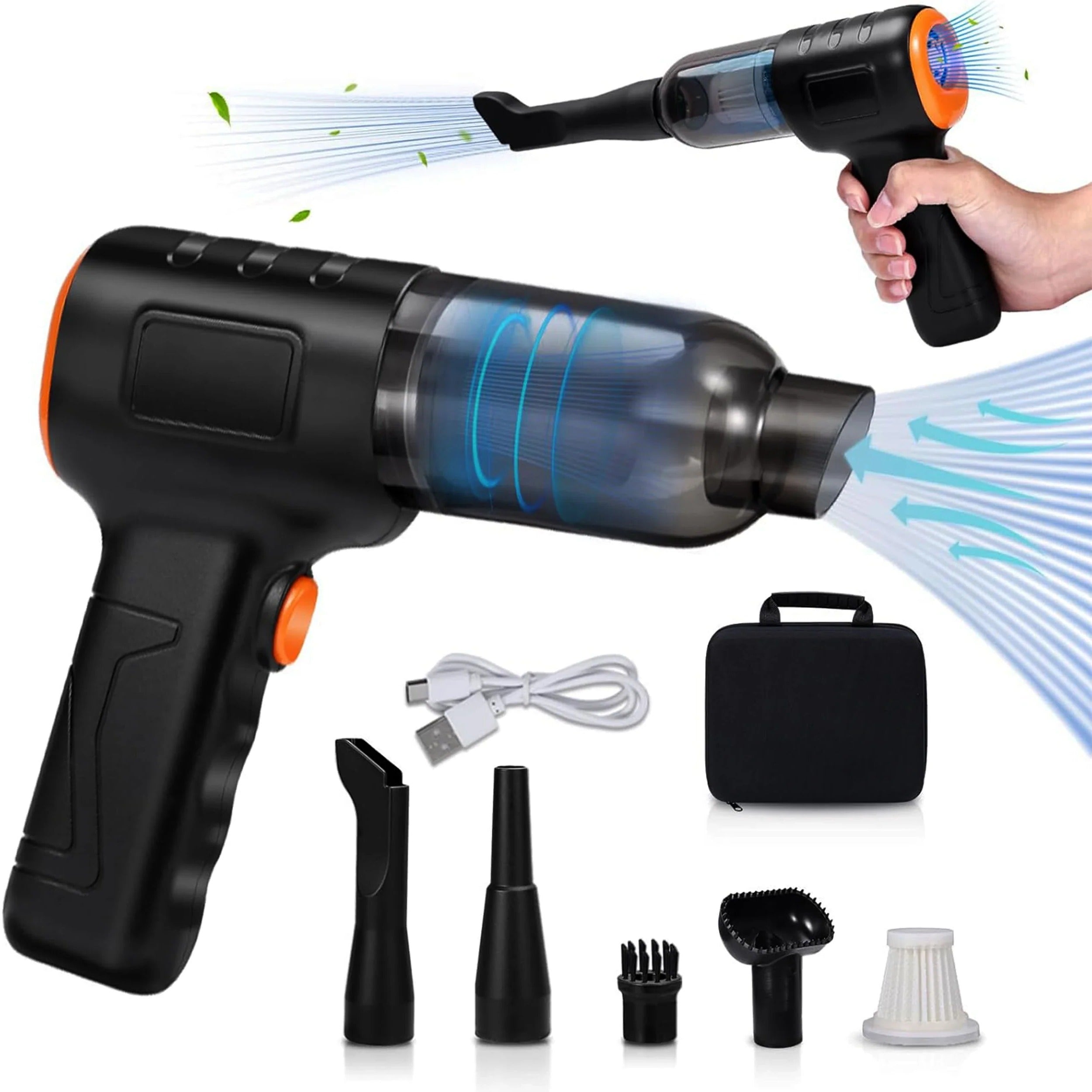Cordless Car Vacuum Cleaner - Professional Kitchen | Chef Quality | Cooking Gadget
