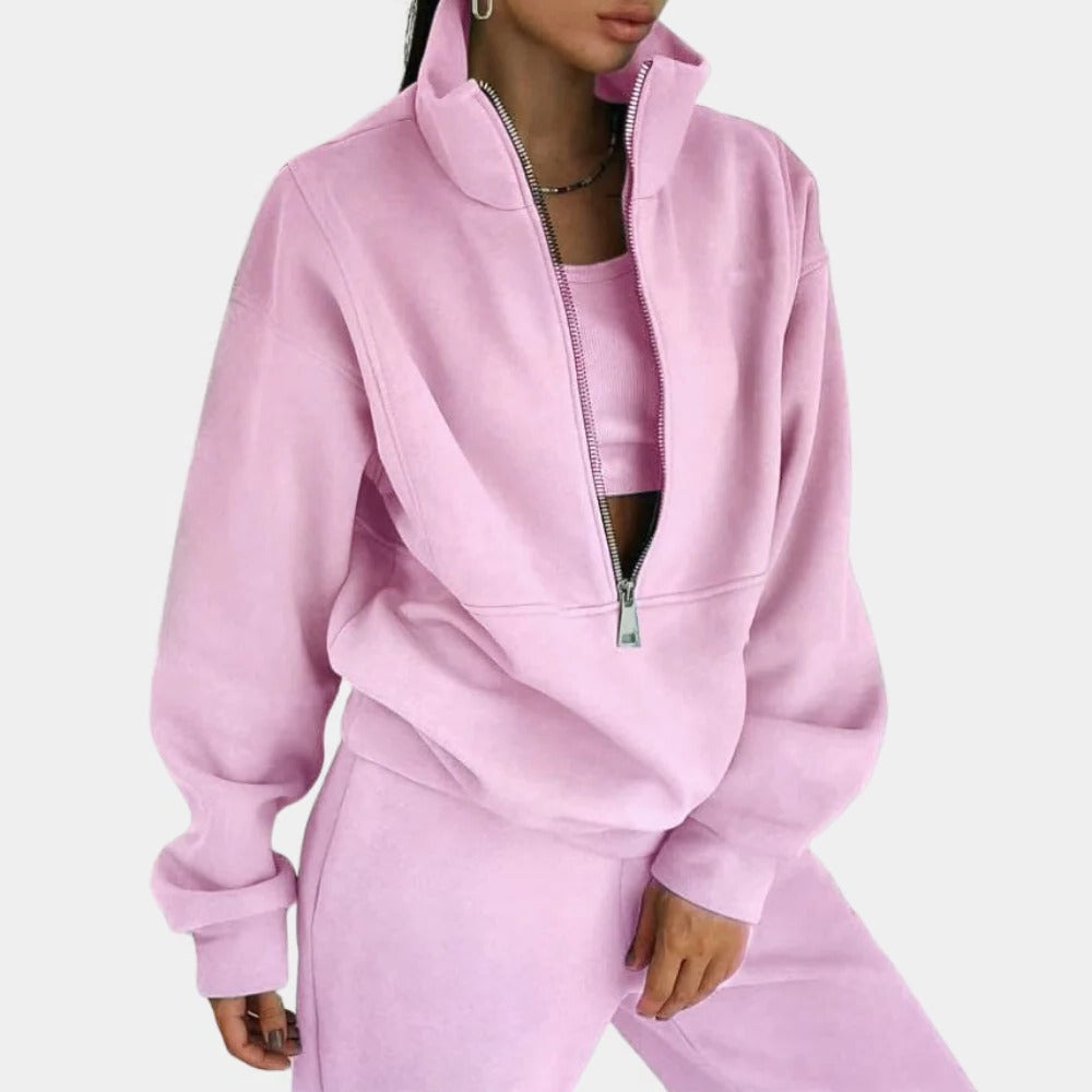 Women's Two-Piece Tracksuit - Durable | Easy Cooking | Time Saving