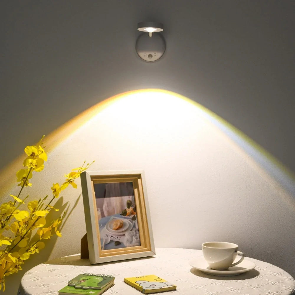 Motion Sensor Wall Spotlight