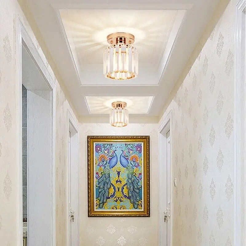 Glass Ceiling Light | Sparkling Ceiling Accent