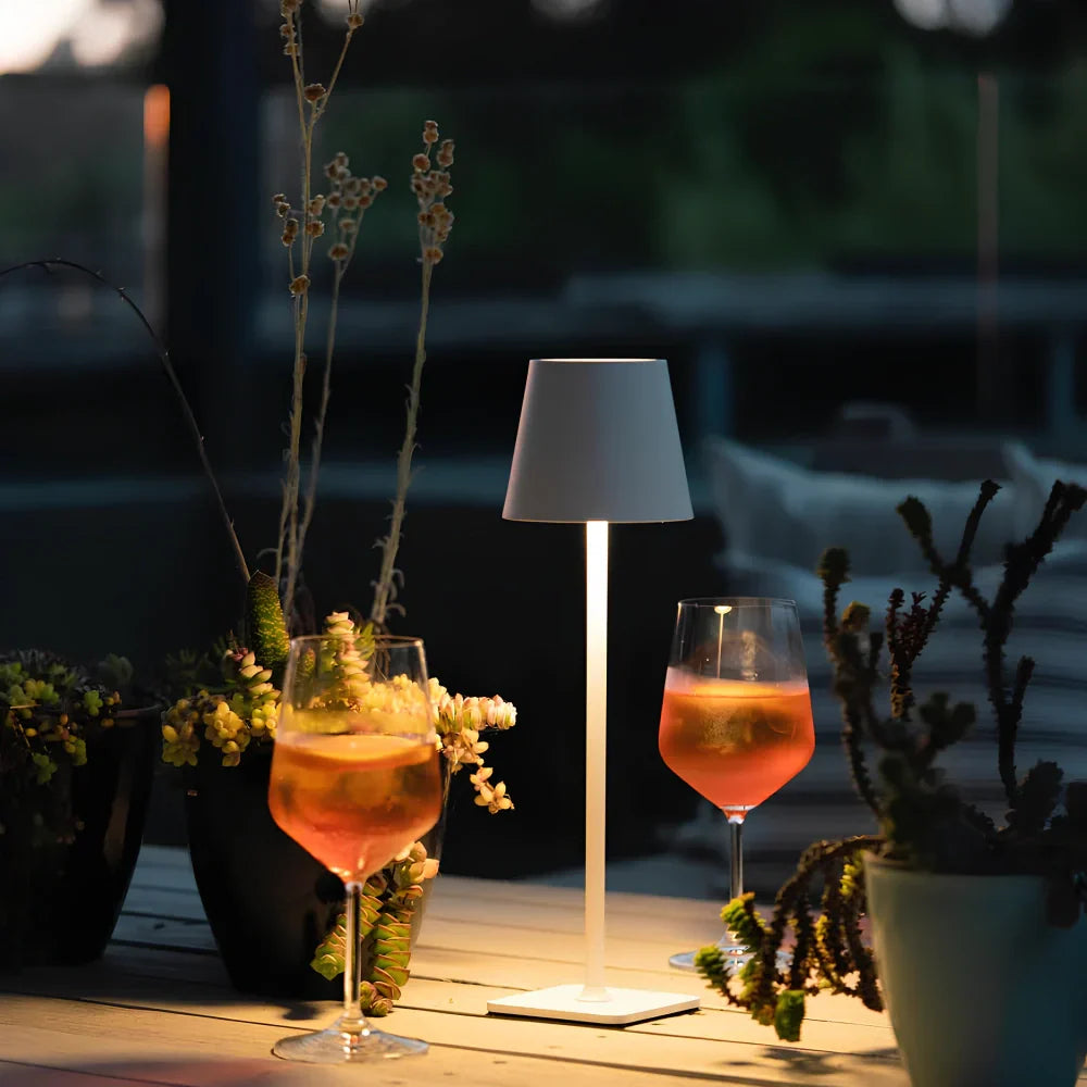 Tall Dimmable Table Lamp | Cordless indoor & outdoor light