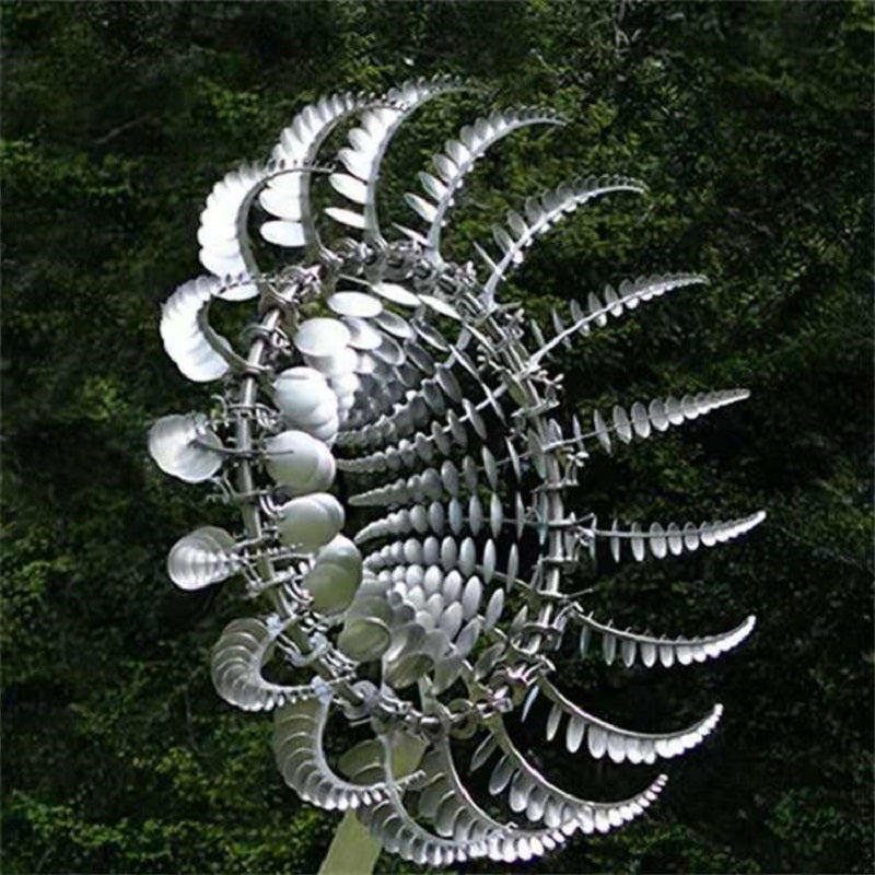 New Anti-Rust Magical Metal Windmill-Kinetic Metal Wind Spinners - Home Cooking | Food Prep | Durable