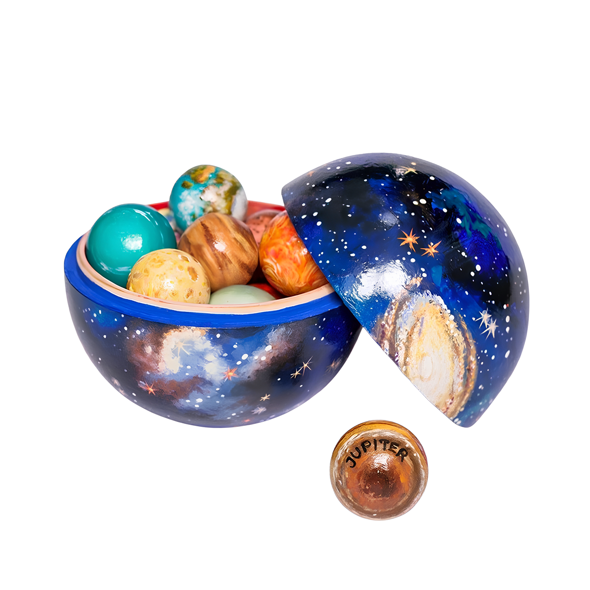 Solar System Planet Model Resin Display Set