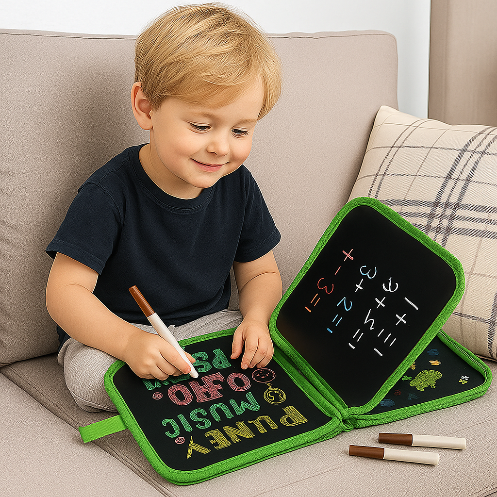 Kids Reusable Erasable Marker Drawing Doodle Book