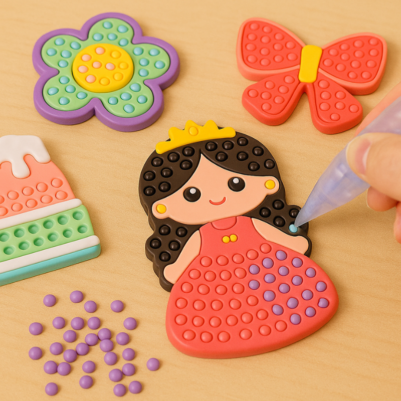 Kids DIY Pen Bead Art Craft Kit