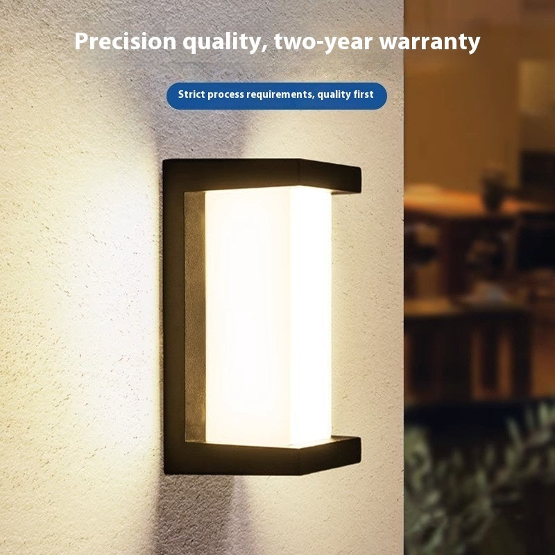 Modern Outdoor Wall Lantern | Waterproof Sconce with Adjustable Color Temperature | Stylish Lighting for Garden and Patio 3
